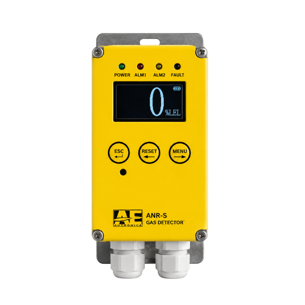 Detector fijo de gas ANR-N con pantalla OLED